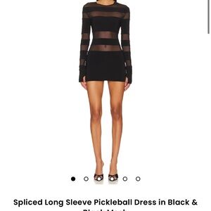 Norma Kamali Mesh Dress